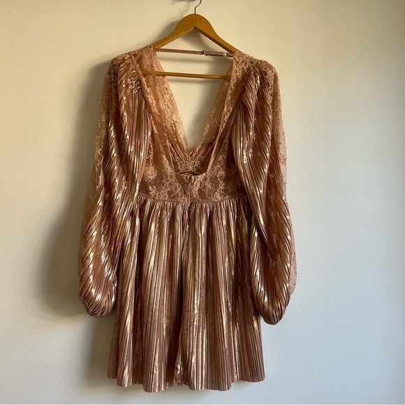 Sabina Musayev Laurel Dress in Rose Gold - Picture 11 of 16
